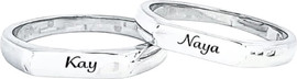 BL jewelry טבעת פס קלאסית BL jewelry בל ג׳ולרי פס - כסף 925