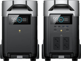 Ecoflow קיט תחנת כוח ניידת 3600W + תא הרחבה EcoFlow אקופלואו DELTA3600PRO1EB