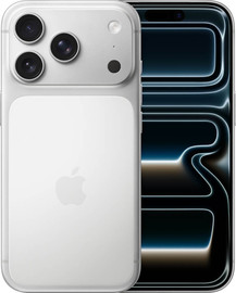 APPLE טלפון סלולרי 6.3" Apple אפל iPhone 17 Pro 512GB/12GB - Silver (eSim only)