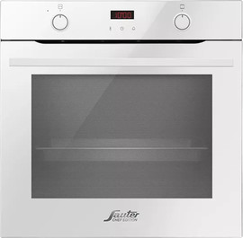 SAUTER תנור בנוי פירולטי - 77 ליטר Sauter סאוטר Cuisine 7300W לבן