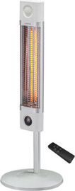 Veito תנור חימום רצפתי אינפרא אדום 1700W כולל שלט ‏Veito וייטו CH 1800 RC לבן