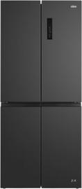 General מקרר 4 דלתות - 434 ליטר General ג'נרל GE470BIX נירוסטה מושחרת