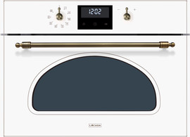 Lacasa תנור בנוי משולב מיקרוגל 40 ליטר LaCasa לה קאסה LCT672MWRCW לבן כפרי