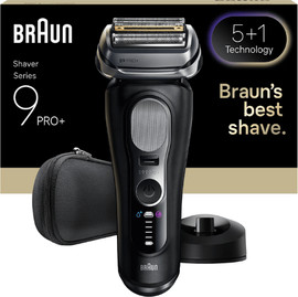 BRAUN מכונת גילוח נטענת לגילוח רטוב/יבש Braun בראון 9610 +Series 9 Pro