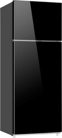NORMANDE מקרר מקפיא עליון - 326 ליטר Normande נורמנדה ND-3803 - זכוכית שחורה