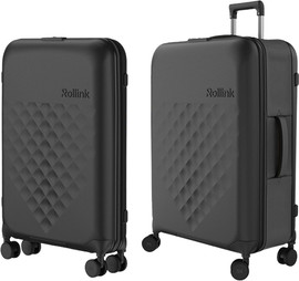 Rollink FLEX - 360 SPINNER המזוודה המתקפלת הדקה ביותר בעולם 29'' של מותג המזוודות החכמות Rollink