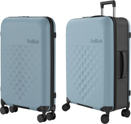 ROLLNIK FLEX - 360 SPINNER המזוודה המתקפלת הדקה ביותר בעולם 29'' של מותג המזוודות החכמות Rollink