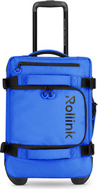ROLLNIK תיק דאפל טרולי רך 21" מתאים לעלייה למטוס של מותג המזוודות החכמות Rollink