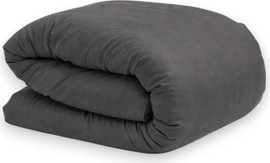 AG ציפה יחיד פרימיום במבוק - DARK GREY