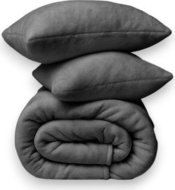 AG סט זוגי פרימיום סאטן - Light Gray