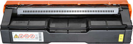 Oki טונר + תוף תואם צהוב RICOH SPC261SFNW (2,000 דפים)