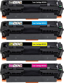 HP סט 4 טונרים תואמים HP 415X W2031X/W2031X/W2032X/W2033X (תפוקת עמודים בשחור 7,500 דף ובצבע 6,000 דף )