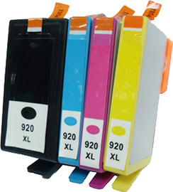 HP סט ראשי דיו תואמים 920XL HP