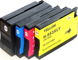HP סט ראשי דיו תואמים HP 953XL