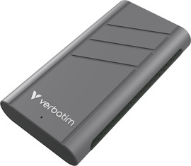 Verbatim כונן קשיח חיצוני VERBATIM TURBOMETAL SSD USB 4.0 2TB