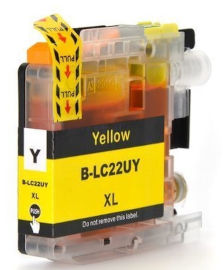 BROTHER ראש דיו צהוב תואם Brother LC-22UY