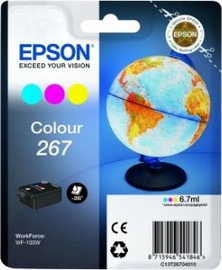 Epson ראש דיו צבעוני מקורי Epson C13T26704010 267 (200 דפים)