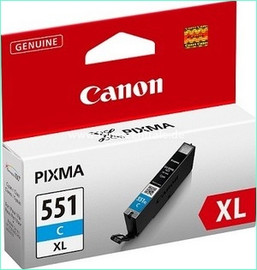 CANON ראש דיו כחול מקורי Canon CLI551CXL (700 דפים)