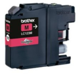 BROTHER ראש דיו אדום מקורי LC-123M brother
