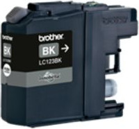 BROTHER ראש דיו שחור מקורי brother LC-123BK (600 דפים)