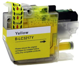 BROTHER ראש דיו צהוב תואם Brother LC-3217Y