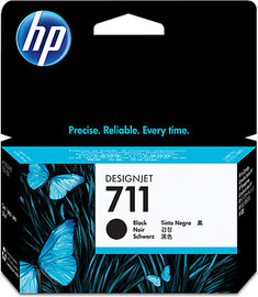 HP ראש דיו שחור מקורי HP 711 CZ129A (38 מ"ל)