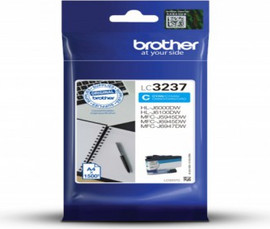 BROTHER ראש דיו כחול מקורי Brother LC3237C (1,500 דפים)