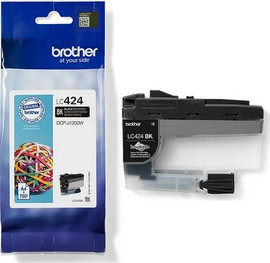 BROTHER ראש דיו שחור מקורי Brother LC424BK (750 דפים)