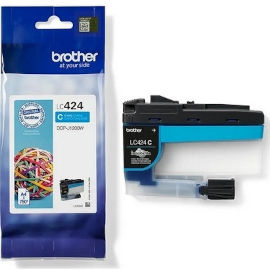 BROTHER ראש דיו כחול מקורי Brother LC424C
