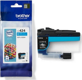 BROTHER ראש דיו כחול מקורי Brother LC424C (750 דפים)