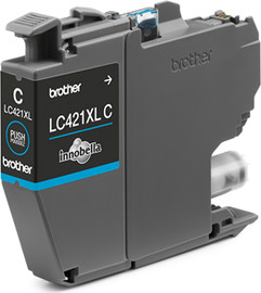 BROTHER ראש דיו כחול מקורי Brother LC421XLC (500 דפים)