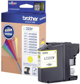 BROTHER ראש דיו צהוב מקורי Brother LC-223Y