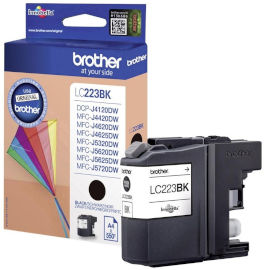 BROTHER ראש דיו שחור מקורי Brother LC-223BK