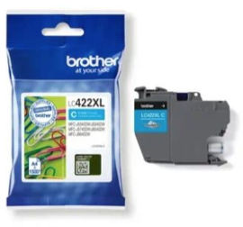 BROTHER ראש דיו כחול מקורי Brother LC422XLC 1.5K