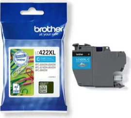 BROTHER ראש דיו כחול מקורי Brother LC422XL C (1,500 דפים)