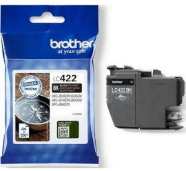 BROTHER ראש דיו שחור מקורי Brother LC422BK 0.550K