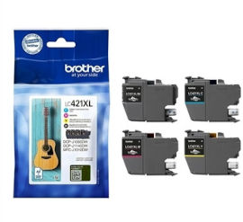 BROTHER סט ראשי דיו מקורי Brother LC421XL