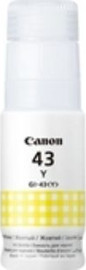 CANON בקבוק דיו צהוב מקורי CANON GI43Y (3,800 דפים)