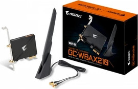 Gigabyte כרטיס רשת Gigabyte AX210 WIFI 6E / Bluetooth 5.2 צבע שחור