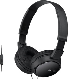 SONY אוזניות ‏חוטיות Sony MDR-ZX110AP/B סוני בצבע שחור