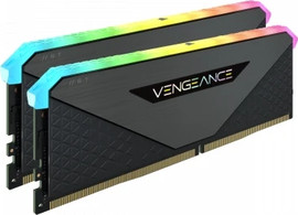 Corsair זיכרון RAM Corsair DDR4 64GB (32GBx2) 3200 בצבע שחור