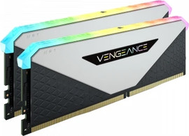 Corsair זיכרון RAM Corsair DDR4 16GB (8GBx2) 3600MHz צבע לבן