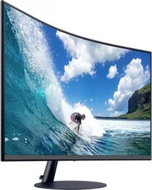 SAMSUNG מסך גיימינג קעור Samsung LCD 31.5" C32T550FDR FHD 75Hz