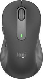 LOGITECH עכבר אלחוטי Logitech Signature M650 - צבע גרפיט - גודל Large