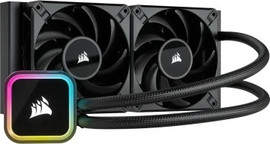 Corsair מערכת קירור נוזלית Corsair iCUE H100i RGB ELITE CW-9060058-WW בגודל 240 מ"מ