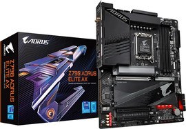 Gigabyte לוח אם Gigabyte Z790 AORUS ELITE AX צבע שחור