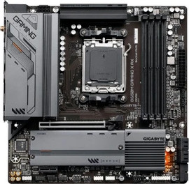Gigabyte לוח אם Gigabyte B650M GAMING X AX צבע שחור