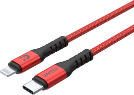 UNITEK Unitek MFi Certified USB-C to Lightning 20W PD Fast Charging Cable with Data Syncing (Red Edition) C14060RD