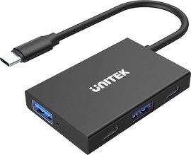UNITEK Unitek uHUB Q4 Advanced 4-in-1 USB-C Hub in 10Gbps H1302A