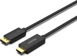 UNITEK Unitek DP 1.2 to HDMI 4K Cable 1.8M V1608A